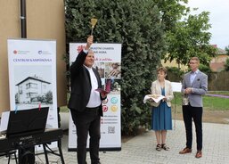 Požehnání Centra arciděkanem Vladislavem Brokešem